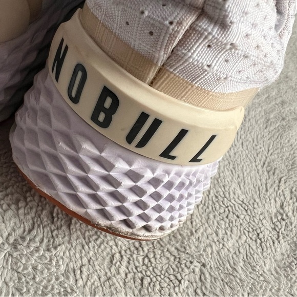 NoBull Ripstop Runner Crossfit Running Athletic Performance Sneakers White - Picture 7 of 16